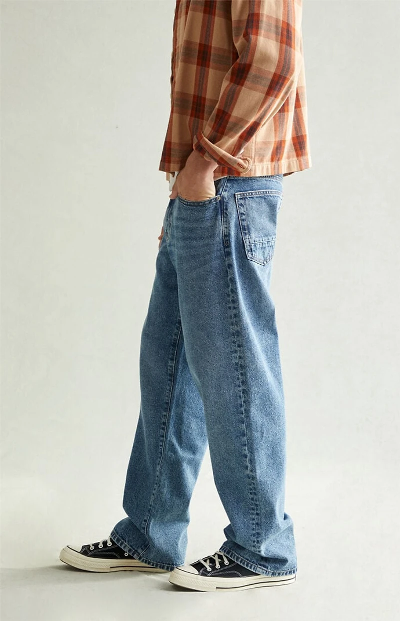 Pacsun Dylan Baggy Jeans Medium Blue