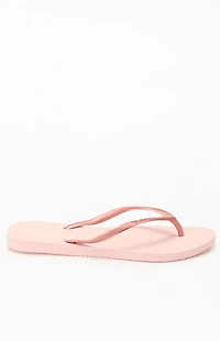 Havaianas Women's Pink Slim Flip Flop Sandals
