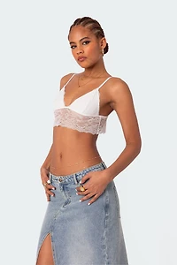 Edikted Greta Lace Bra Top