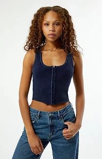 Your Favorite Asher Washed Sweater Tank Top