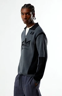 Pacsun Moto Jacquard Polo Sweater