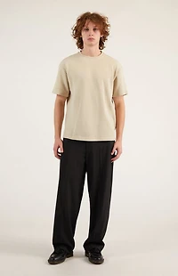 Pacsun Gray Pleated Baggy Trousers