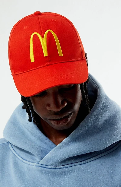 McDonaldland Red Big Logo Snapback Hat