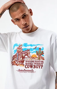 SENDERO Working Hard Cowboy T-Shirt