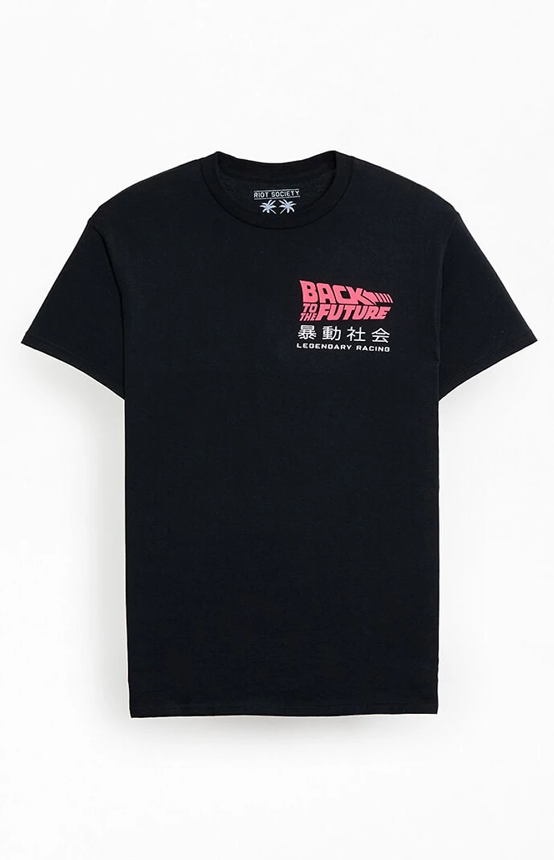 Riot Society Back To the Future Racing T-Shirt