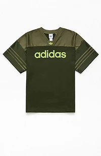 adidas Kids Olive Football Jersey