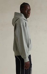 Fear of God ESSENTIALS Concrete Heather Classic Fleece Hoodie