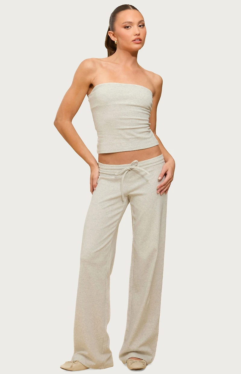 Edikted Claudia Straight Leg Pants