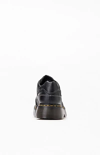 Dr Martens Women's Black Buzz 5-Eye Leather Sneakers