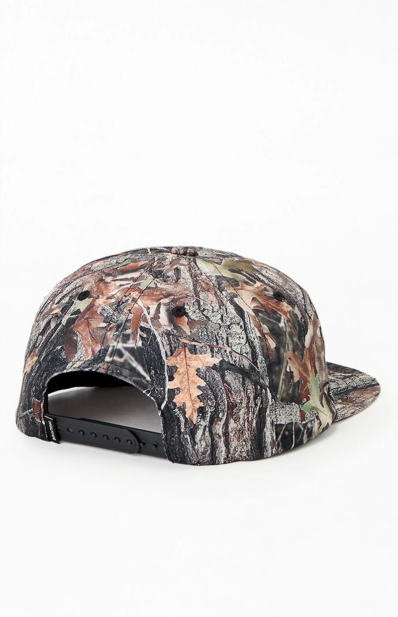 Brixton Division Netplus Camo Snapback Hat