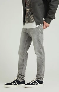 Pacsun Bryce Stacked Skinny Jeans Stretch Gray