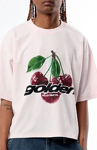 Pacsun Golden Cropped Boxy T-Shirt