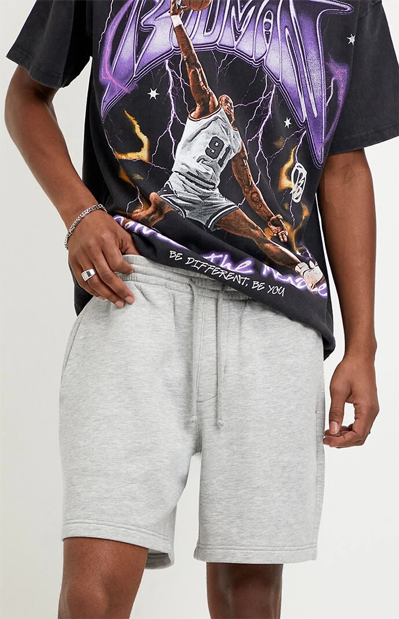 Pacsun Fleece Grey Sweat Shorts
