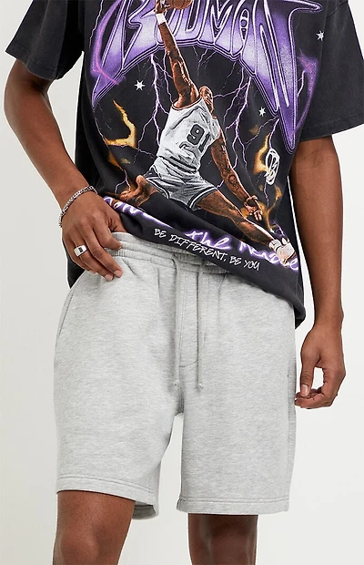 Pacsun Fleece Grey Sweat Shorts
