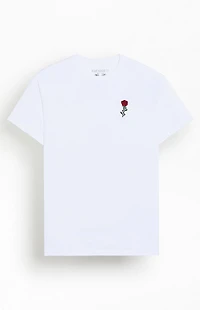 Riot Society Barbwire Rose Embroidered T-Shirt
