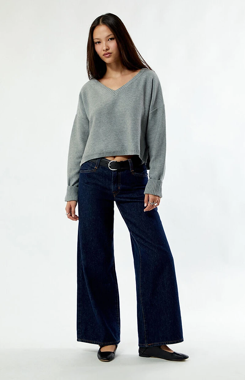 LA Hearts Renata V-Neck Sweater
