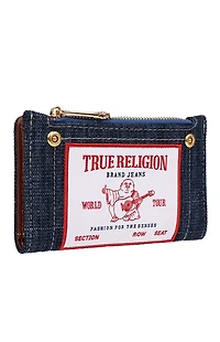 True Religion Buddha Patch Small Wallet