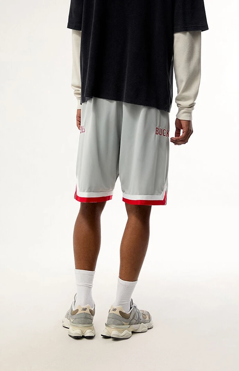 Mitchell & Ness OSU Buckeyes Mesh Shorts