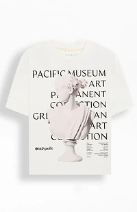 Pacsun Pacific Museum Cropped Boxy T-Shirt