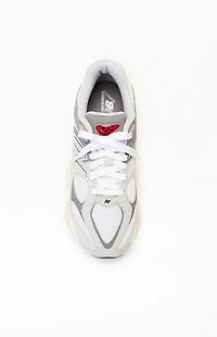 New Balance Kids Grey & White 9060 Shoes