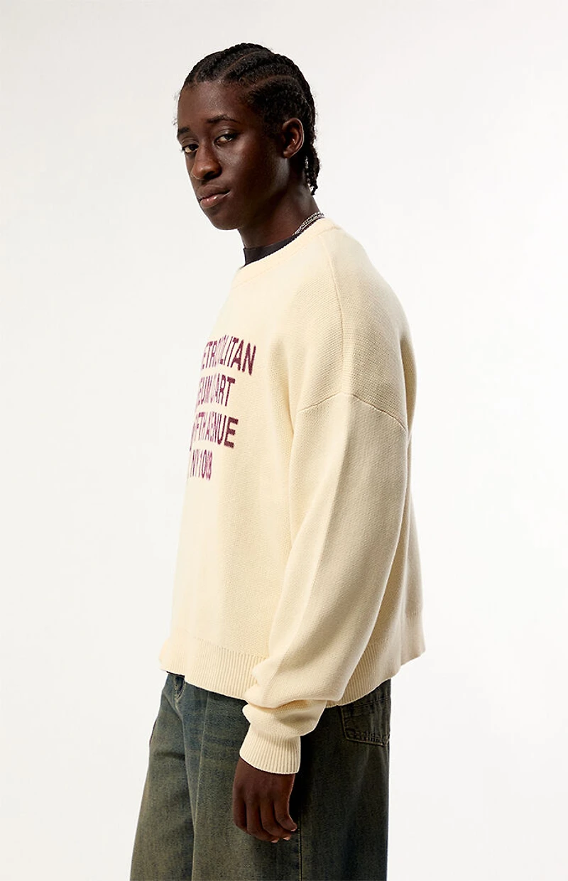 The Met x Pacsun Fifth Avenue Crew Neck Sweater