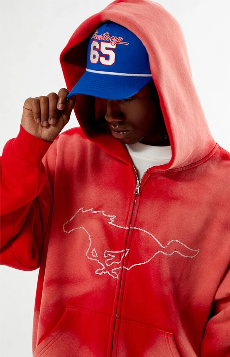 FORD Bronco Outline Full Zip Hoodie