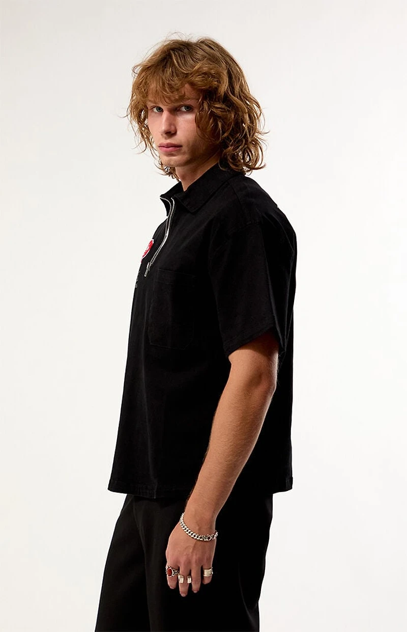 Pacsun Los Angeles Quarter Zip Shirt
