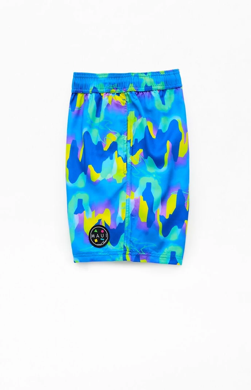 Maui & Sons Eruption 6.5" Swim Trunks