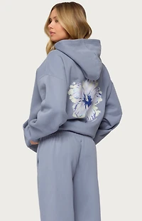 Edikted Tropical Bloom Hoodie