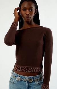 Your Favorite Clarity Off-The-Shoulder Sweater