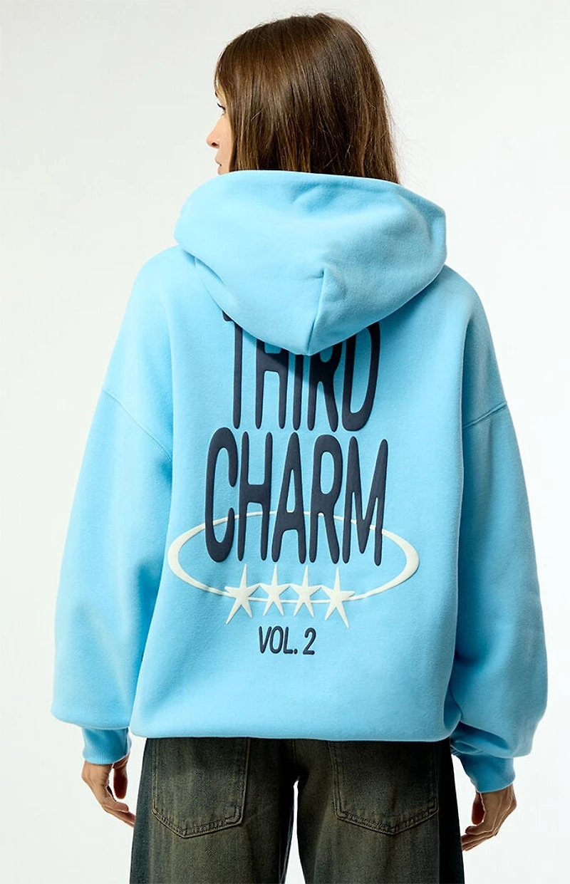 Third Charm Blue Puff Graphic Vol. 2 Hoodie