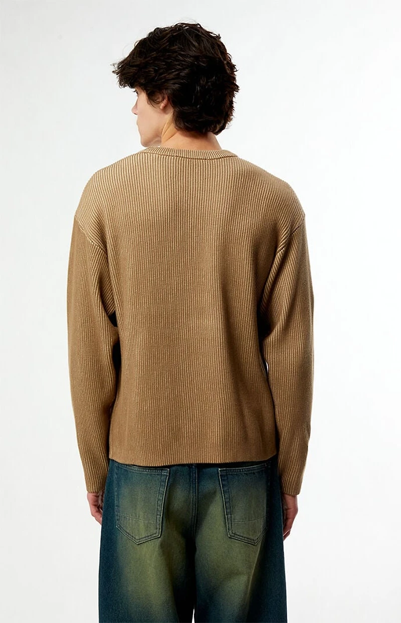 Formula 1 x Pacsun Ribbed Knit Crew Neck Sweater