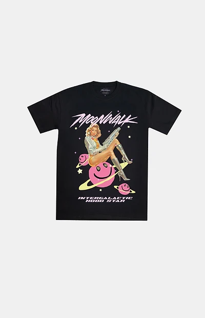 Project Moonwalk Hood Star Boxy T-Shirt