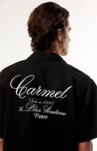 Pacsun Black Carmel Camp Shirt
