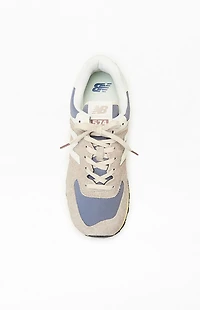 New Balance Gray 574 Sneakers