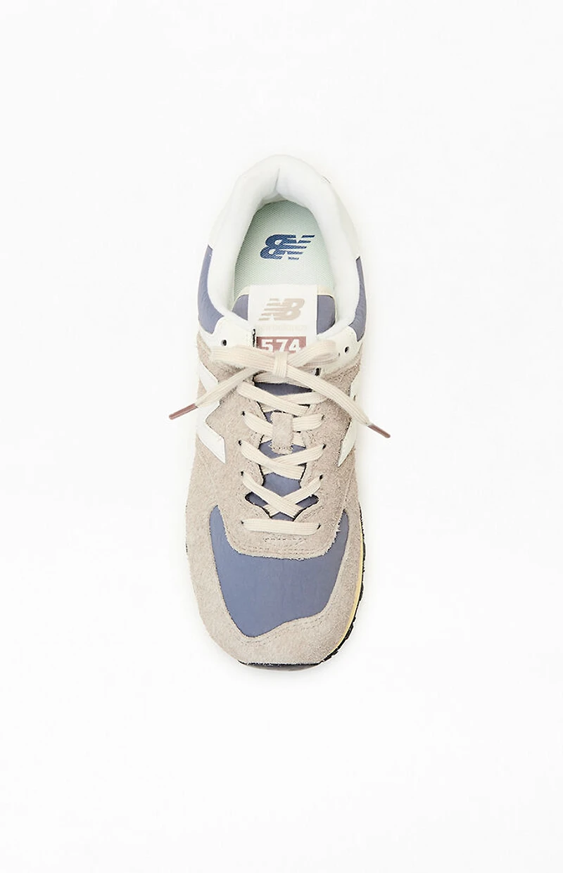 New Balance Gray 574 Sneakers