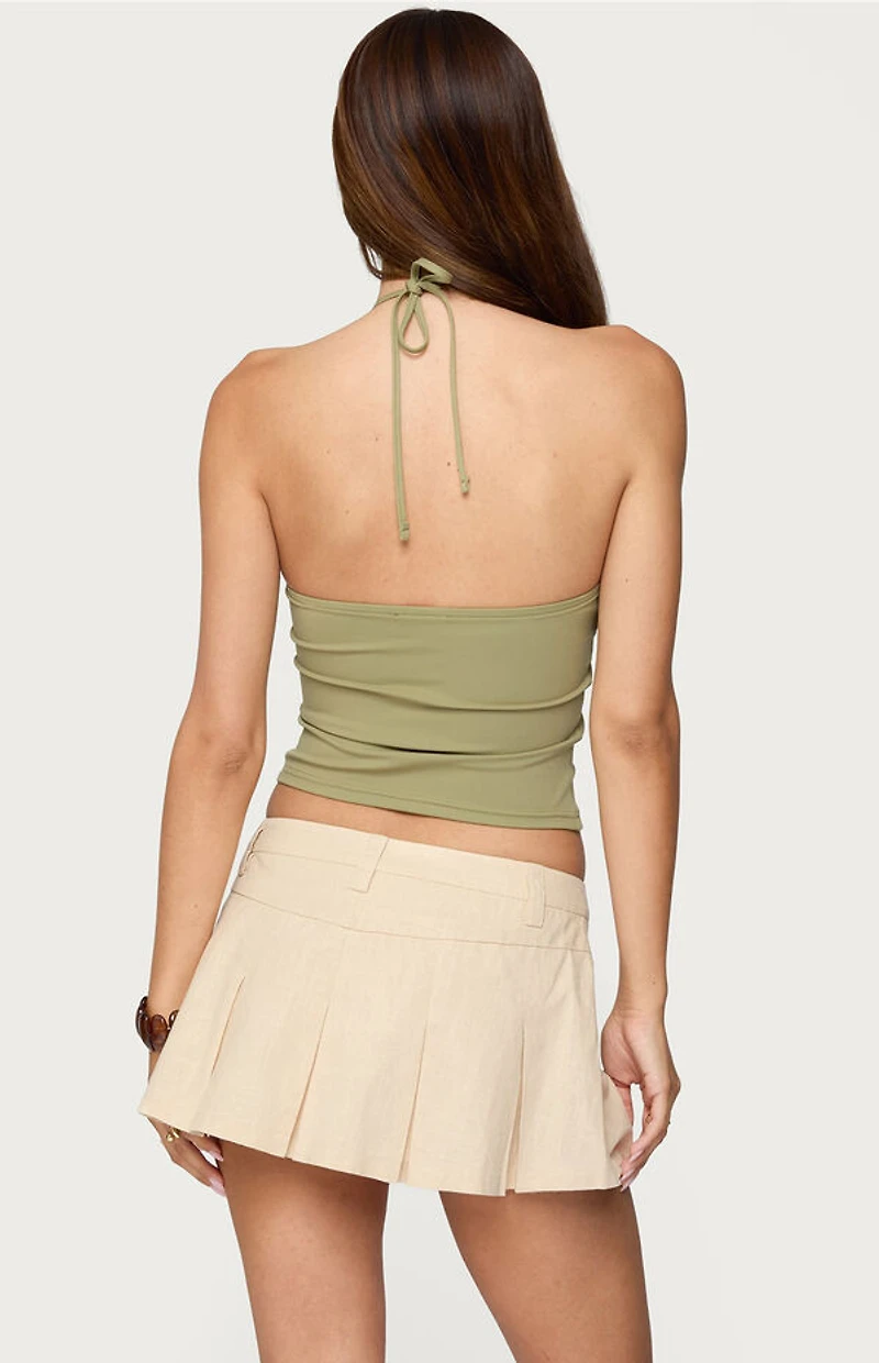 Edikted Ettie Pendant Halter Top