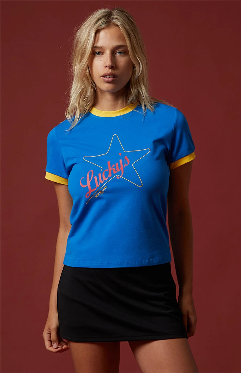 WISH ME LUCK Lucky's Sign Baby T-Shirt