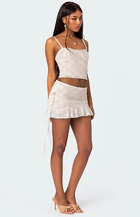 Edikted Maria Lace Cupped Tank Top
