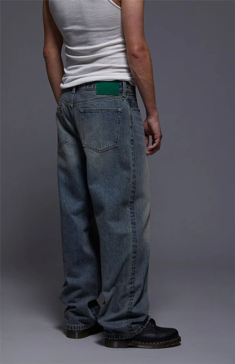 FIELD OF STUDY by Pacsun Dylan Baggy Jeans Medium Blue