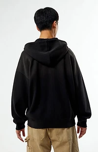 GUESS Originals Waffle Knit Full Zip Hoodie