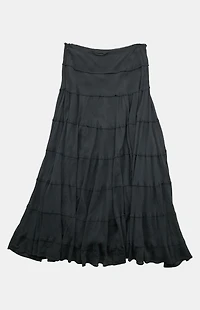 PS VINTAGE 2000s Black Maxi Skirt