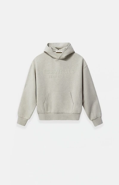Fear of God ESSENTIALS Kids Heather Stone Fleece Hoodie