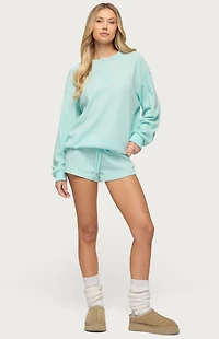 Edikted Baila Waffle Shorts