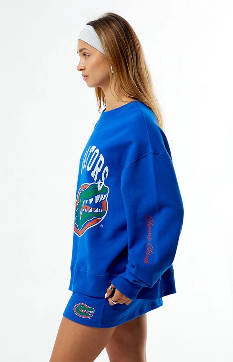 WILD COLLECTIVE x Pacsun University of Florida Gators Crew Neck Oversized Sweatshirt