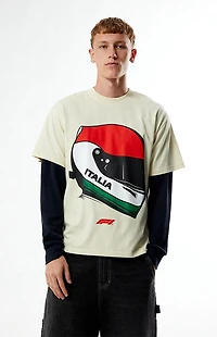 Formula 1 x Pacsun Monza Italy Helmet T-Shirt