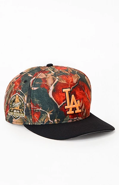 New Era Los Angeles Dodgers Leaves 9FIFTY A-Frame Snapback Hat
