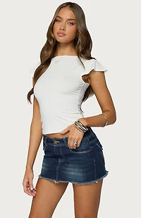 Edikted Kandance Flutter T-Shirt