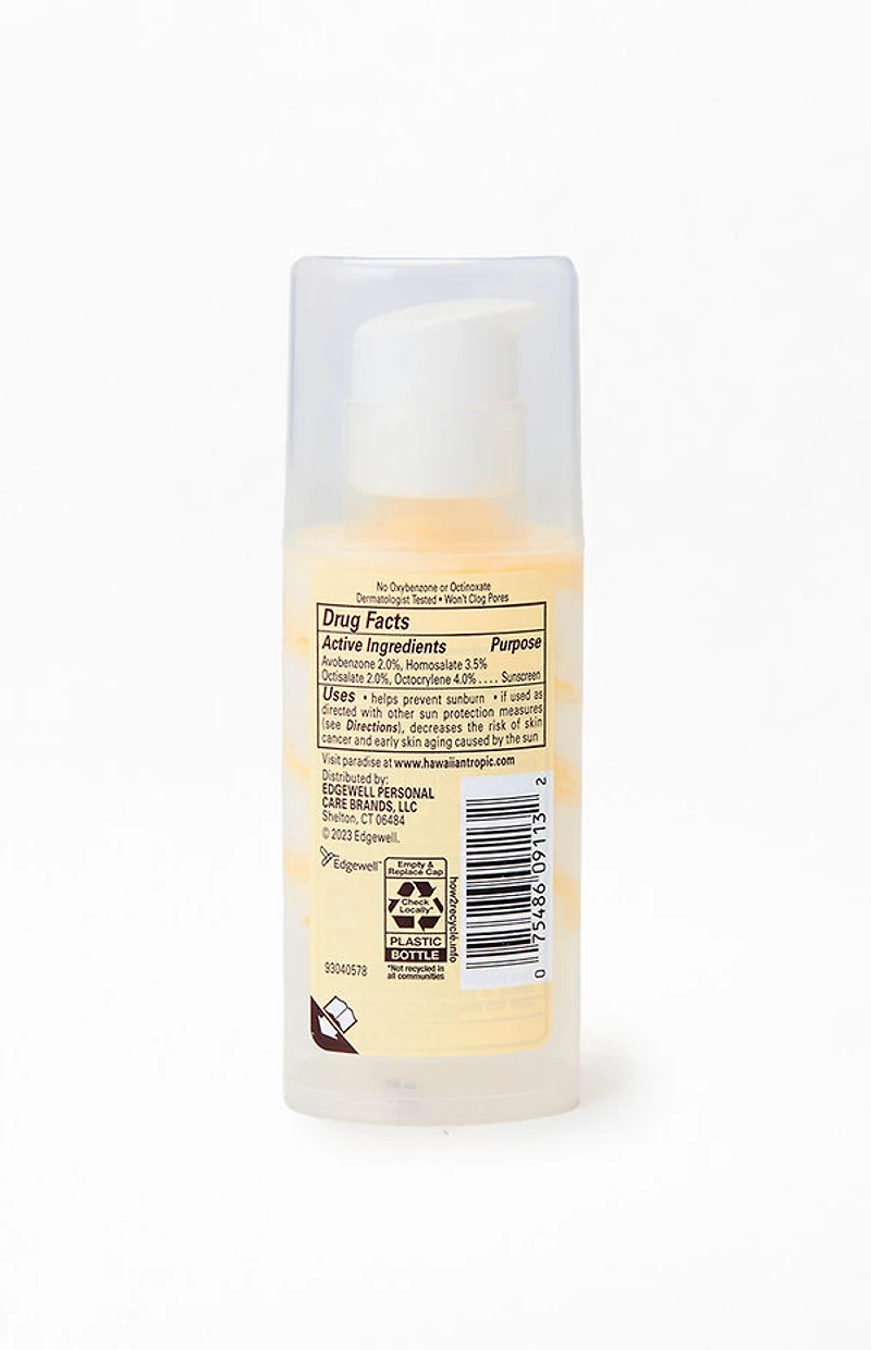 Hawaiian Tropic Weightless Hydration Face Lotion SPF 30