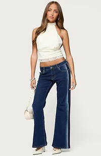 Edikted Sandra Lacey High Neck Halter Top